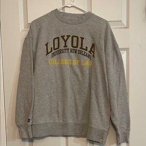 Jansport Vintage Gray Loyola University Crewneck Sweater